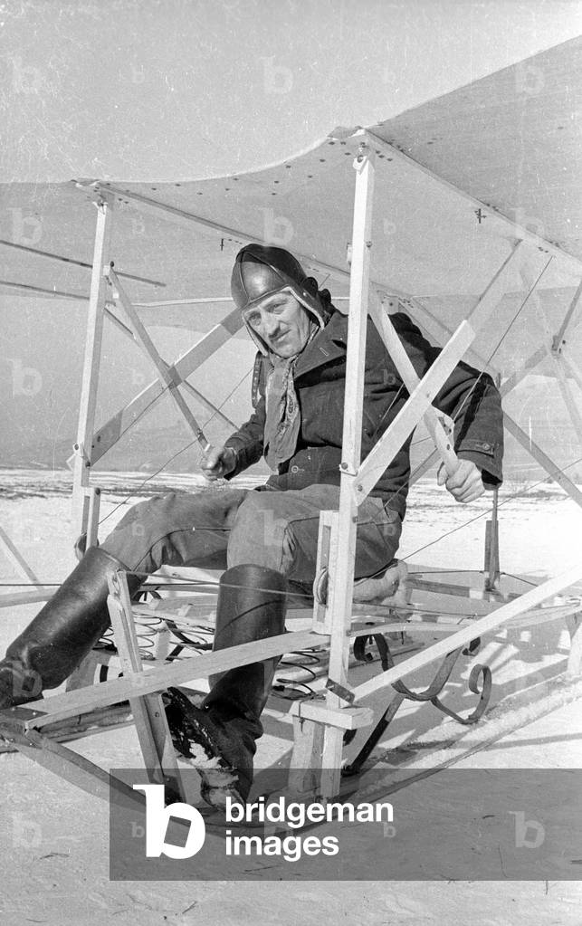 Tinkerer Hans Frank with his 