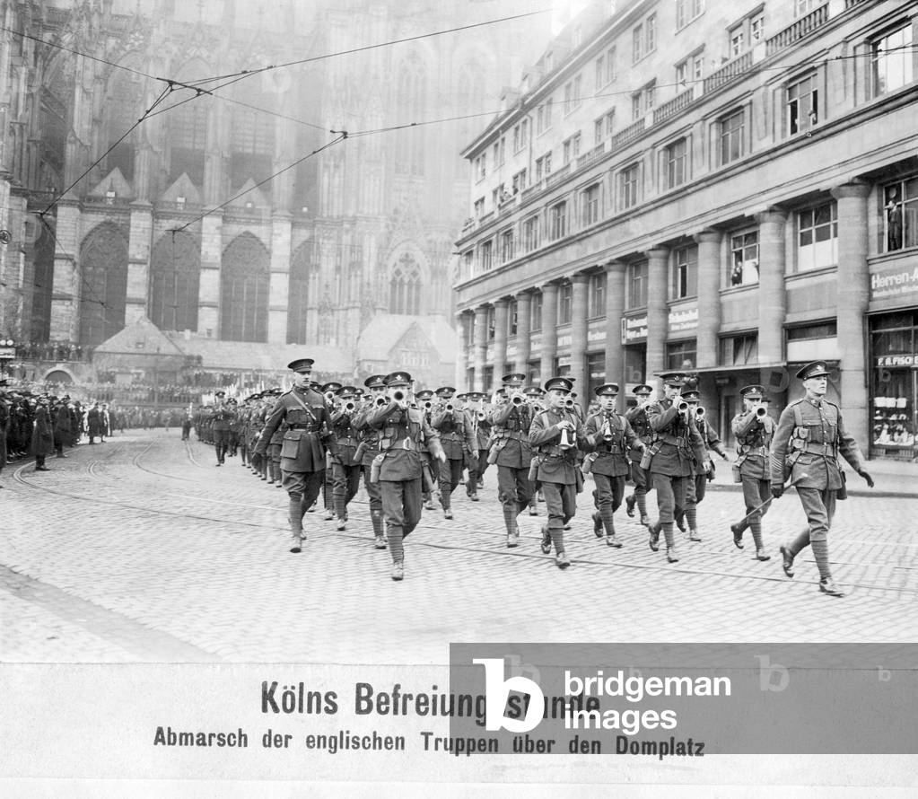 The British leave Cologne, 1925