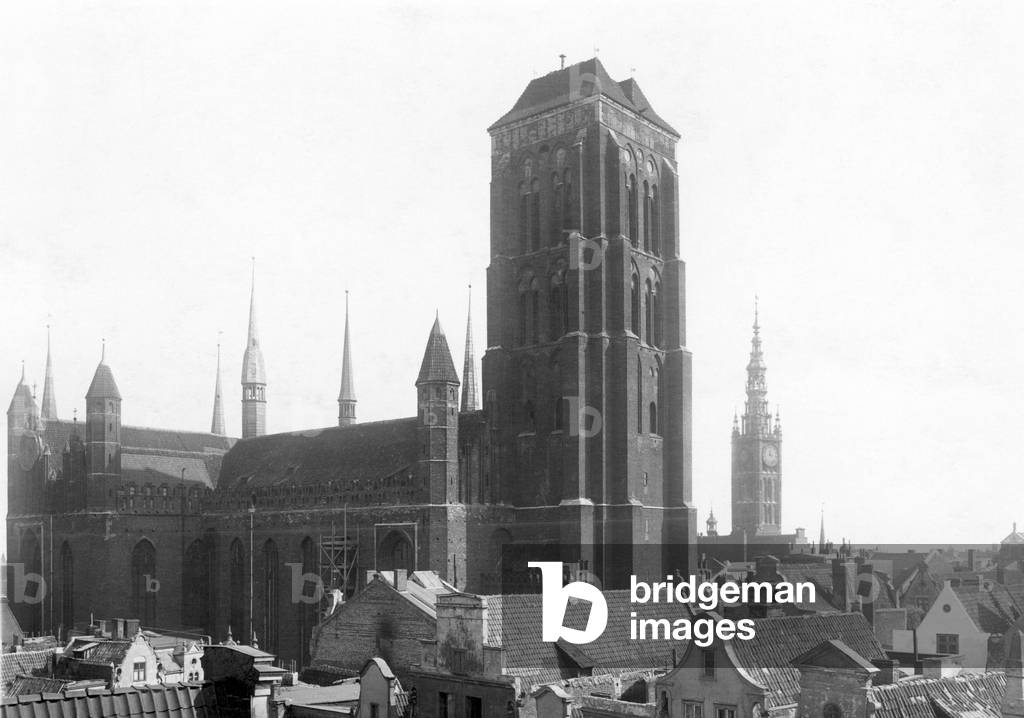 View of the Church of St. Mary, 1932