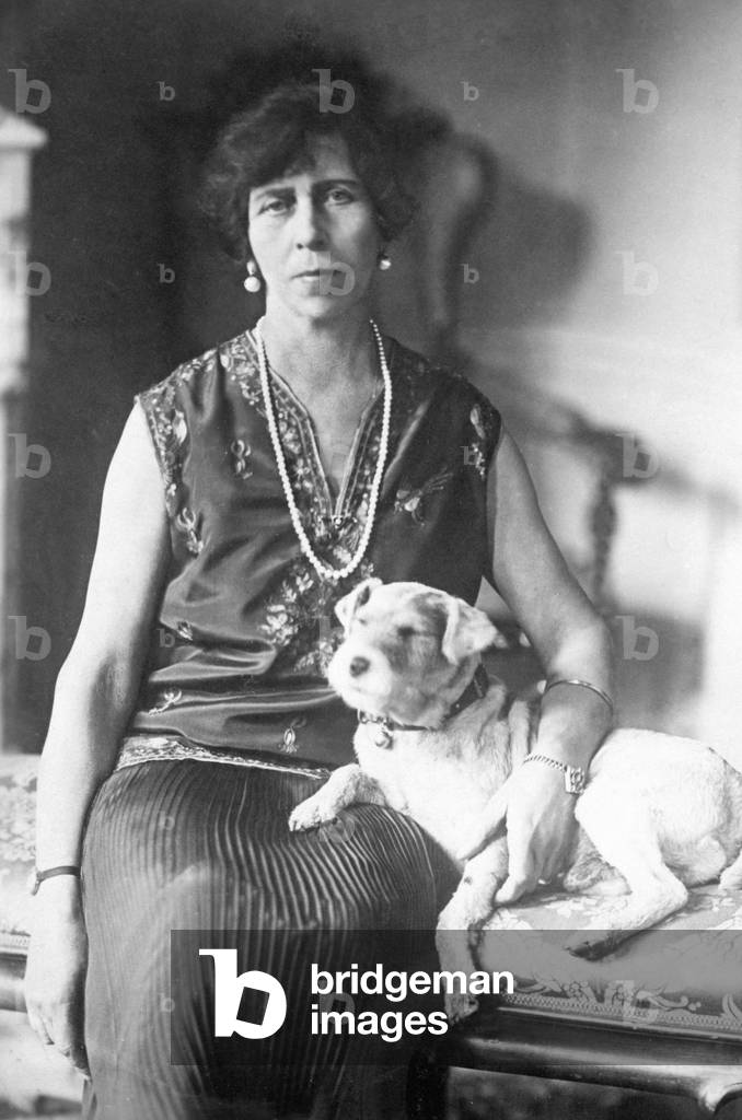 Viktoria Zoubkoff (born of Prussia), 1927 (b/w photo)
