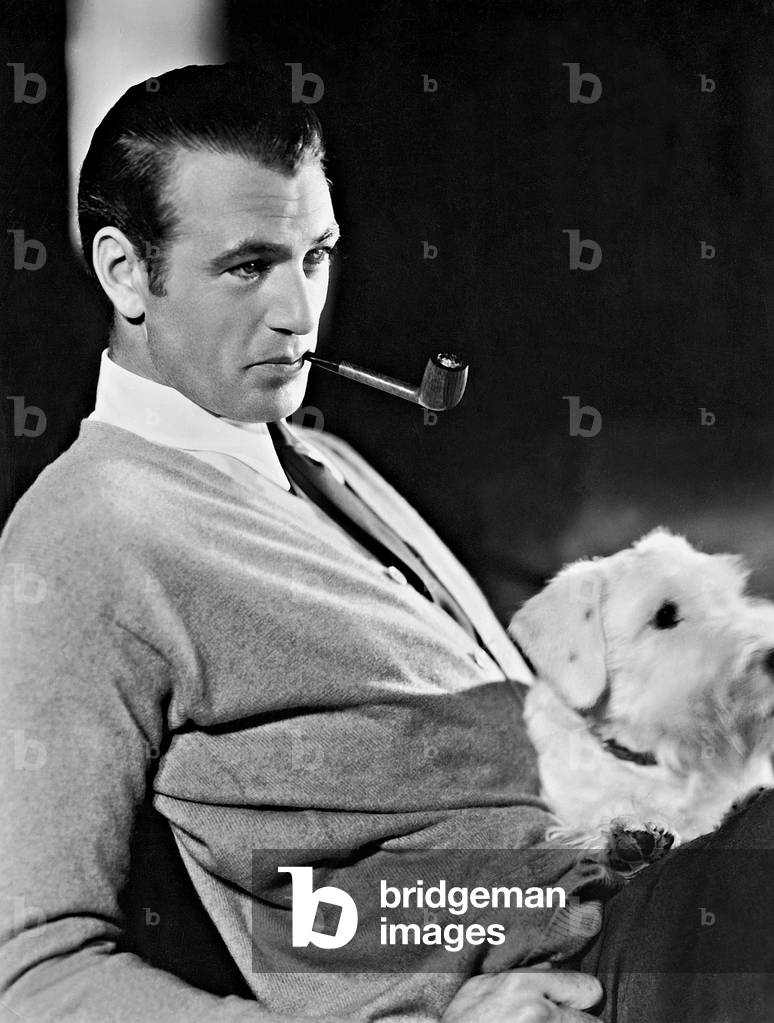 Gary Cooper in 'Desire', 1936 (b/w photo)