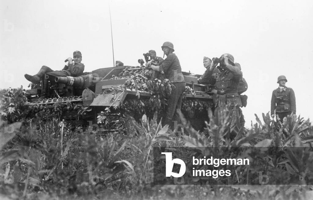 German self-propelled gun on the Eastern Front, 1942