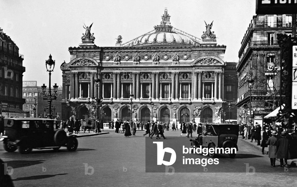 Opera Garnier, 1931 (b/w photo)
