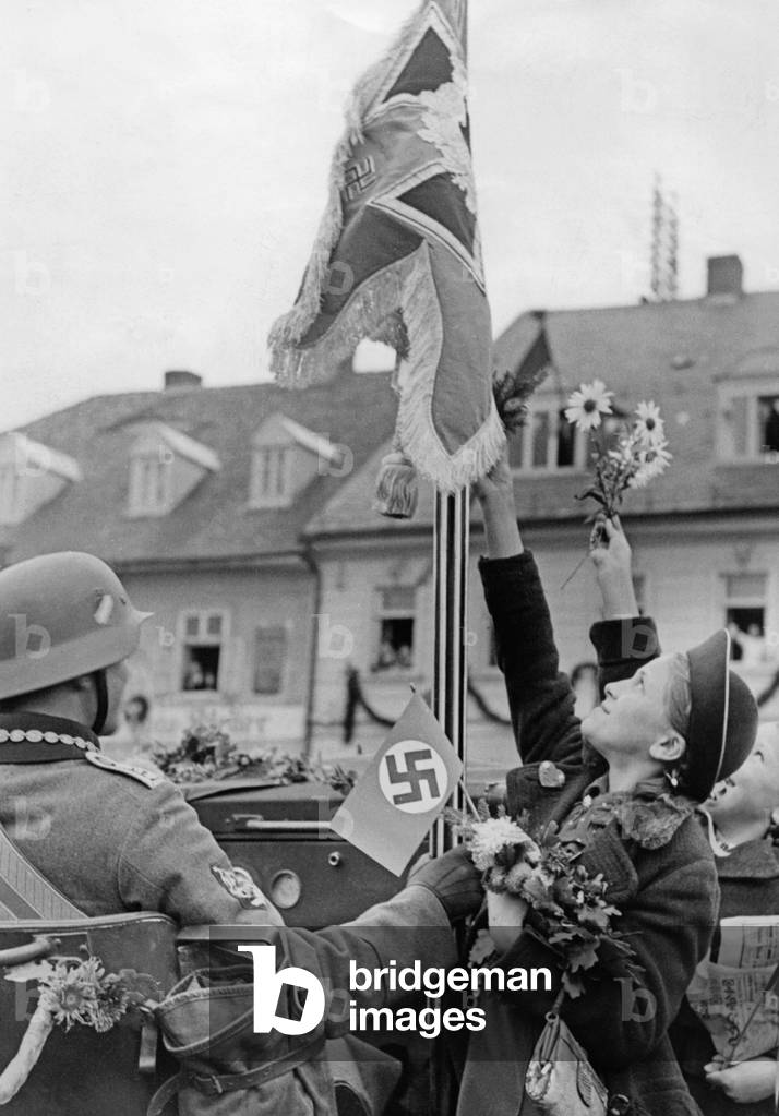 Occupation of the Sudetenland by German troops, 1938