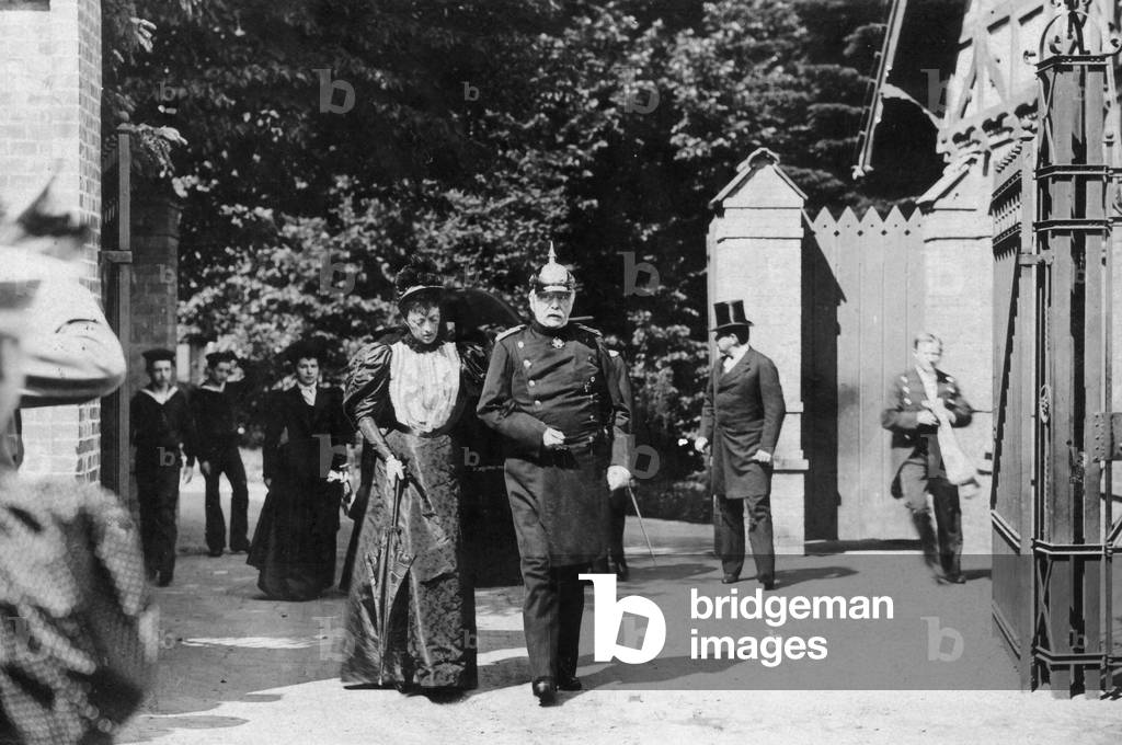 Otto von Bismarck (b/w photo)