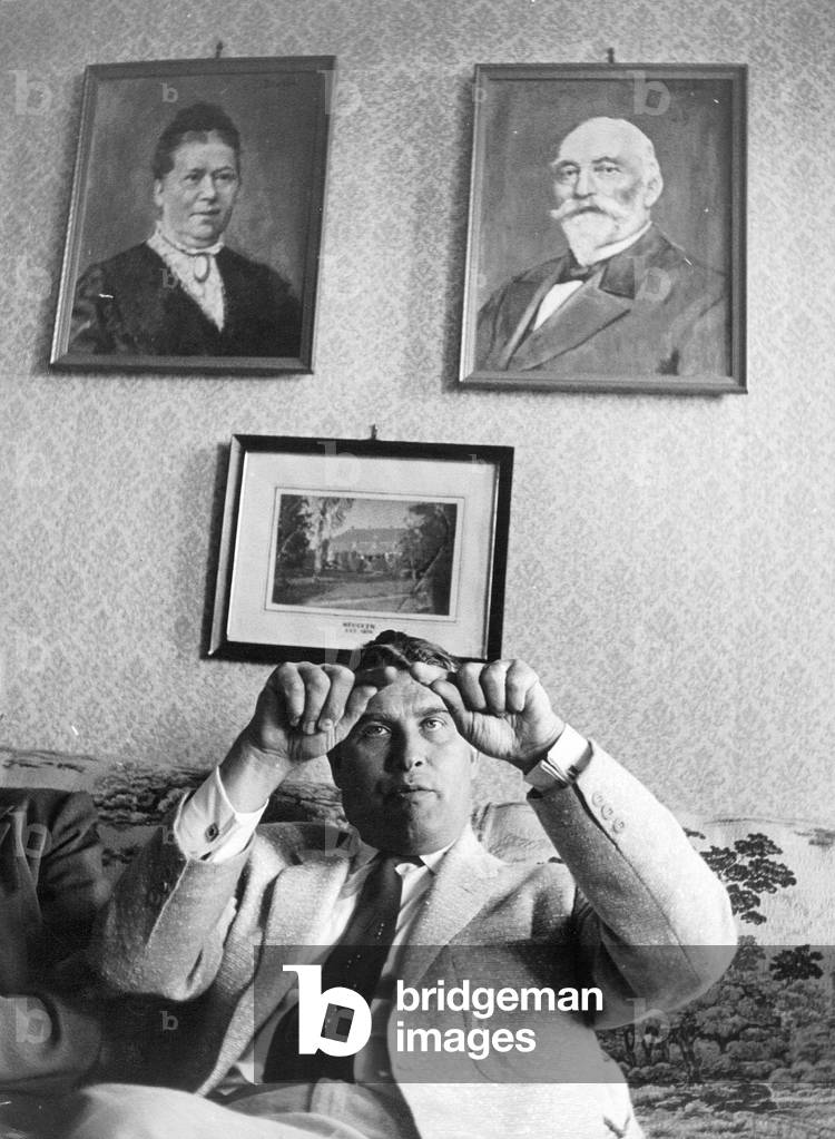 Wernher of Braun, 1958 (b/w photo)