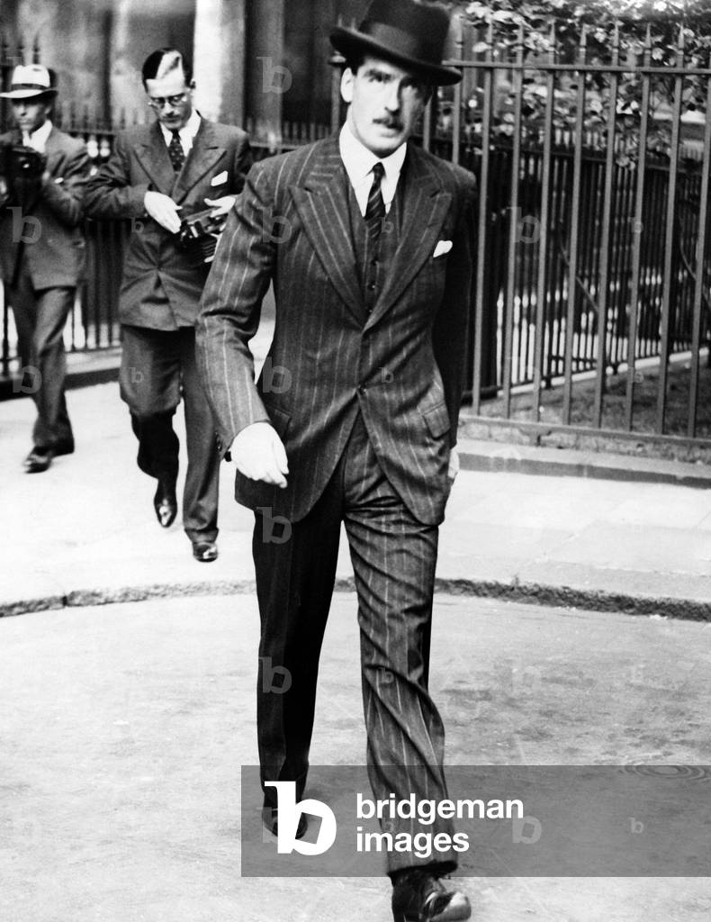 Anthony Robert Eden (b/w photo)