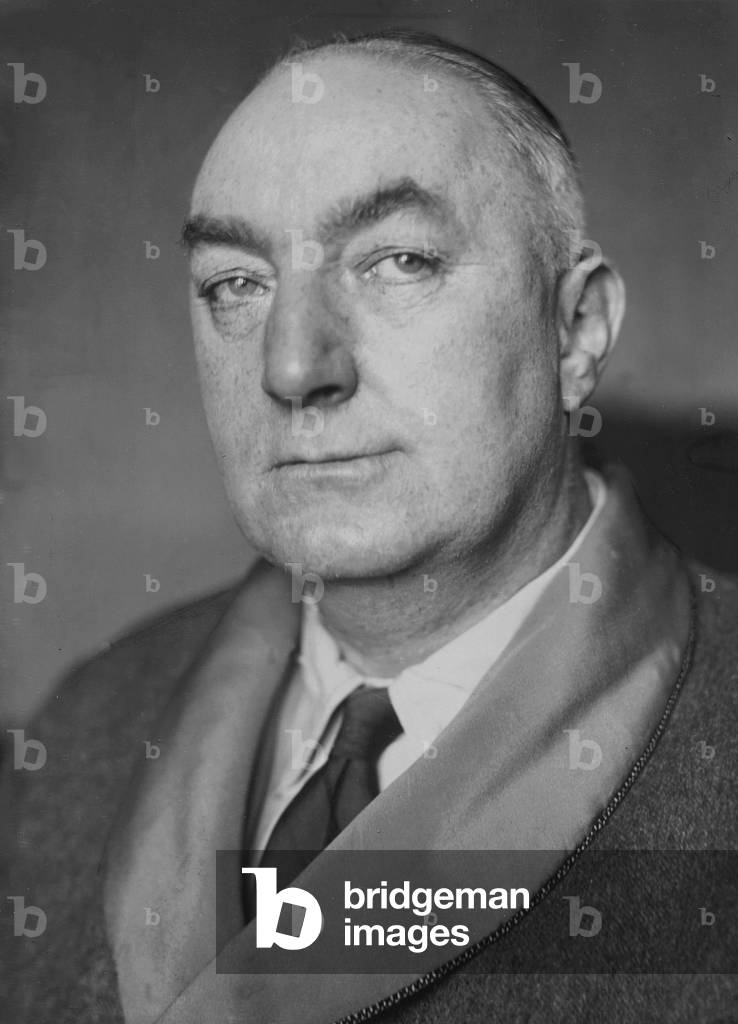 Edgar Wallace, 1928 (b/w photo)
