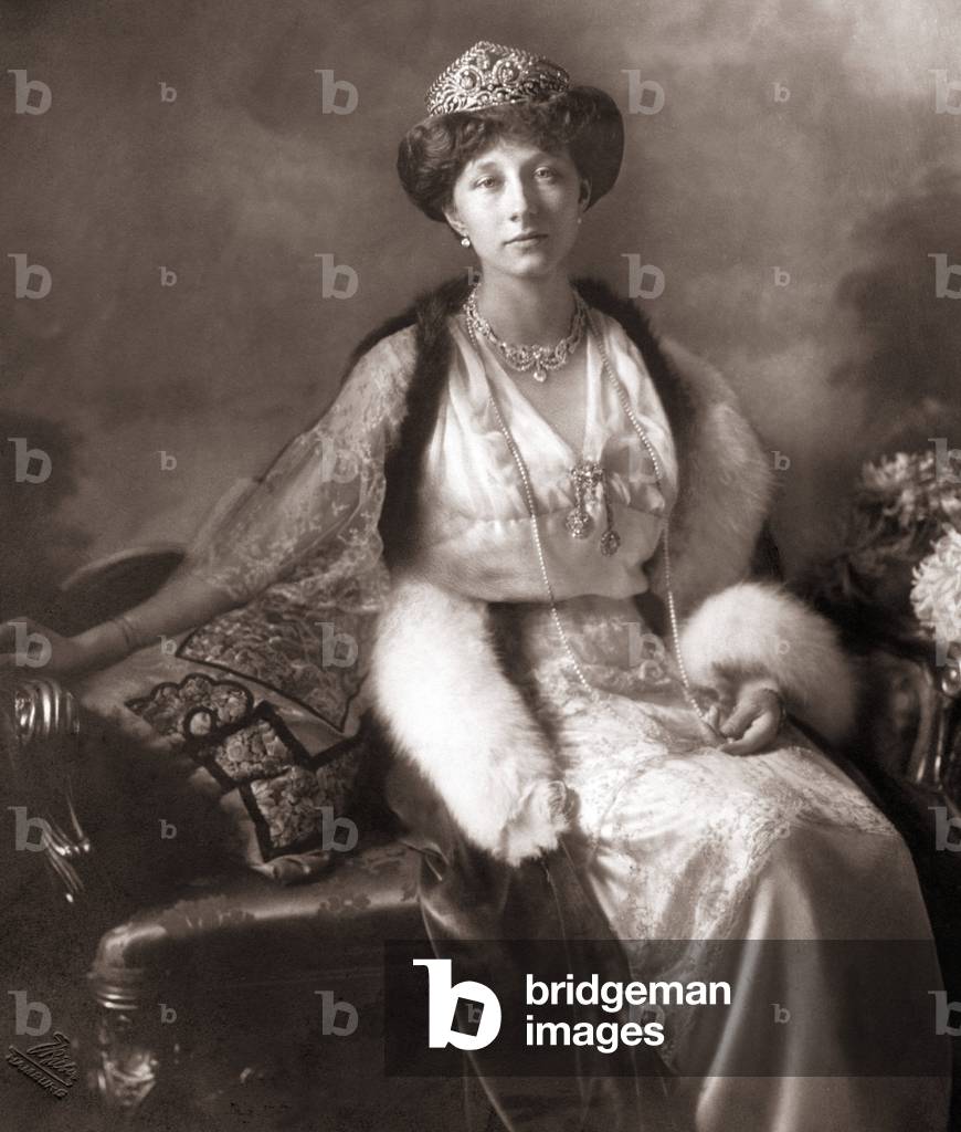 Princess Victoria Louise of Prussia, 1913 (b/w photo)