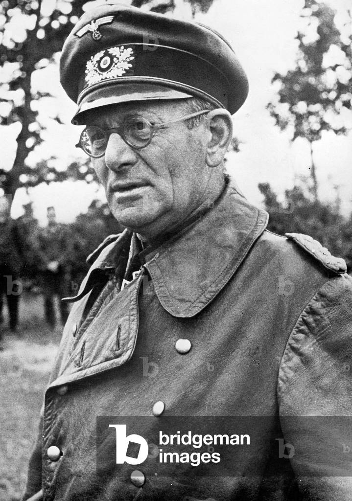 Maximilian Baron von und zu Weichs an der Glon, 1941 (b/w photo)