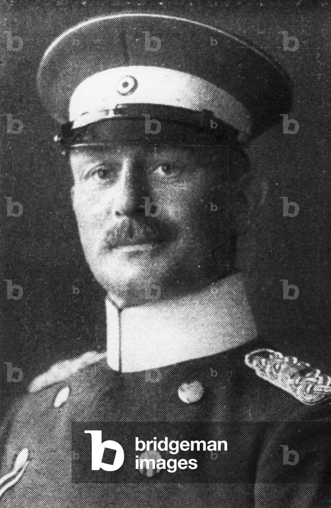 Paul von Lettow-Vorbeck, 1912 (b/w photo)
