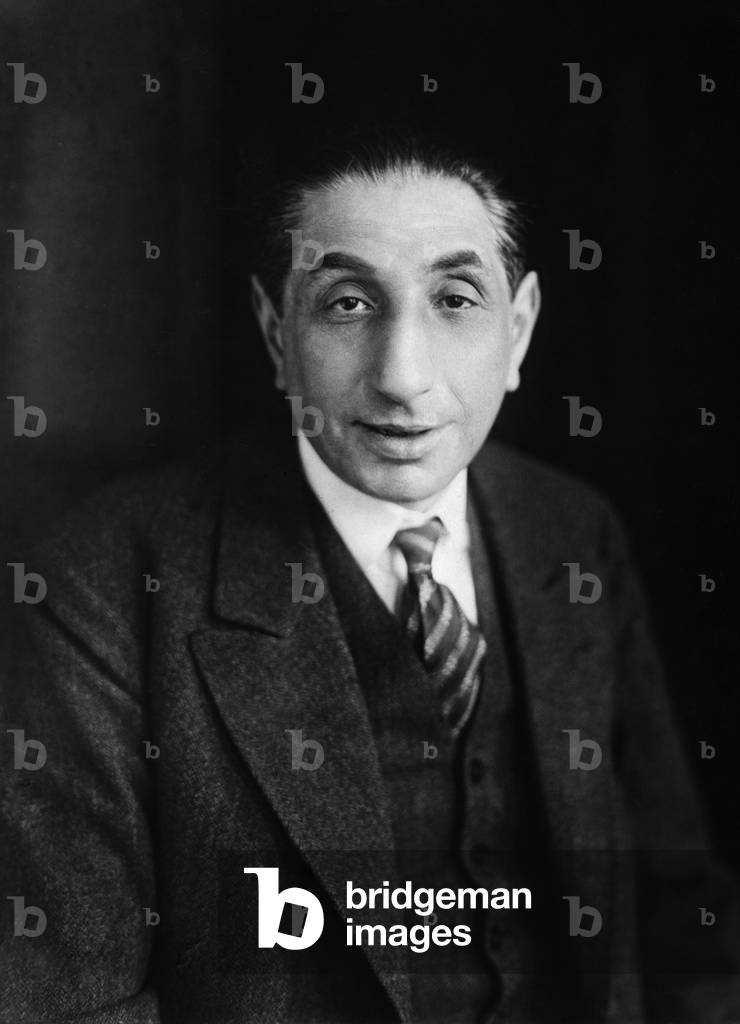 Alfred Flechtheim (b/w photo)