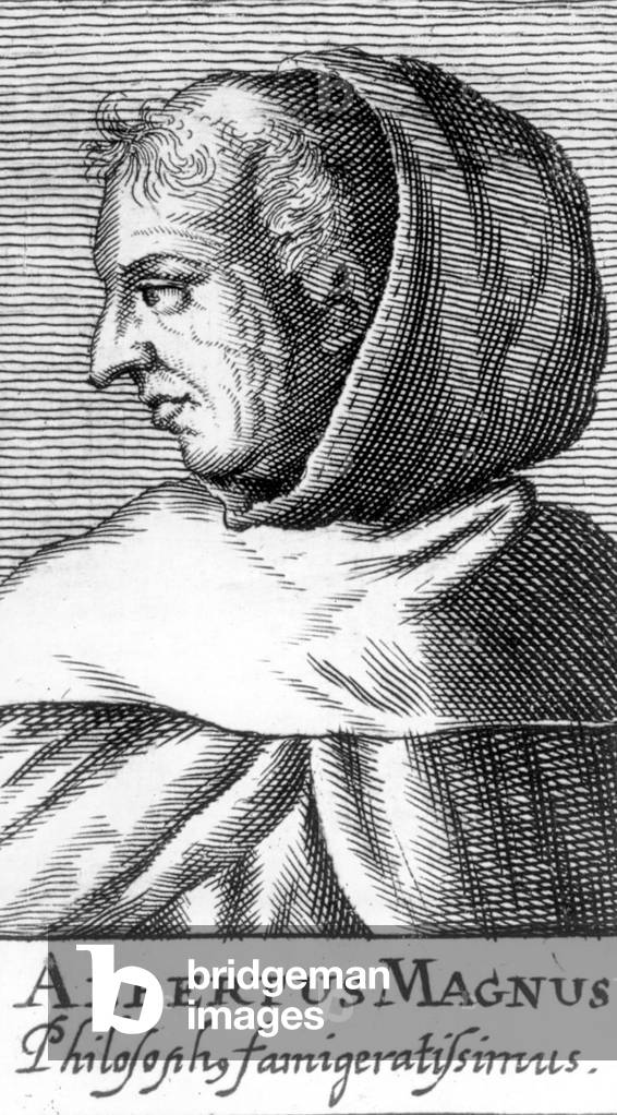 Albertus Magnus (b/w photo)