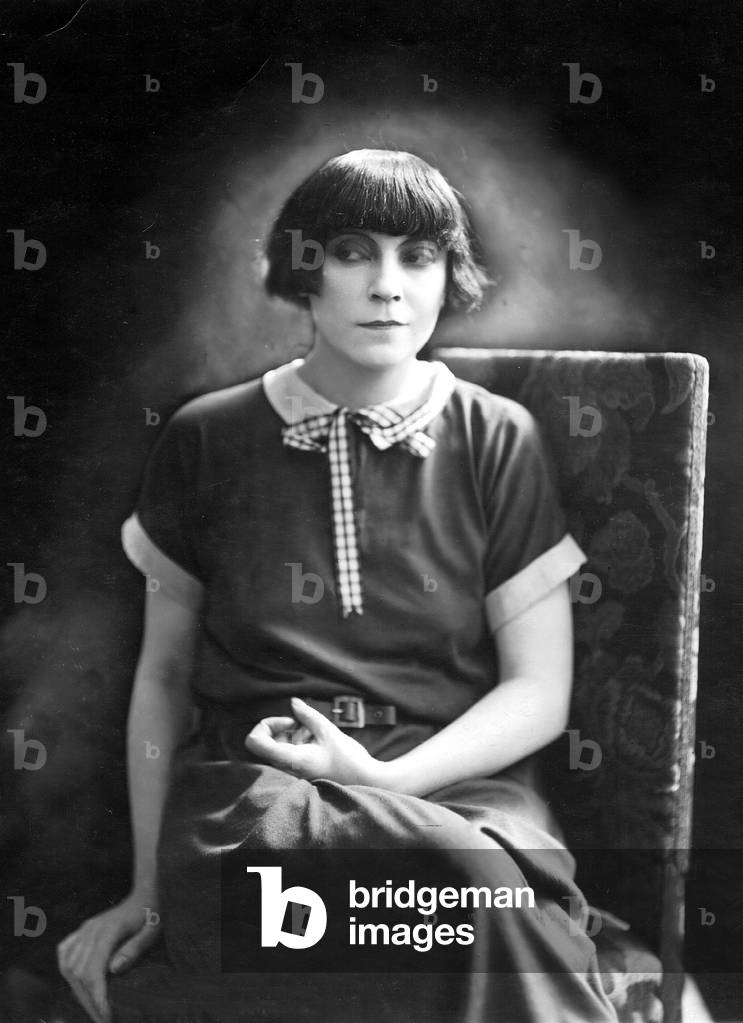 Asta Nielsen in 'The Butterfly Battle ', 1924 (b/w photo)