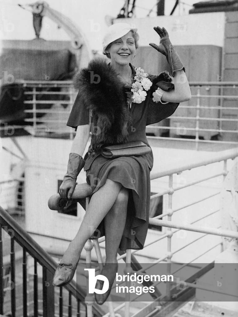 Mady Christians, 1933 (b/w photo)