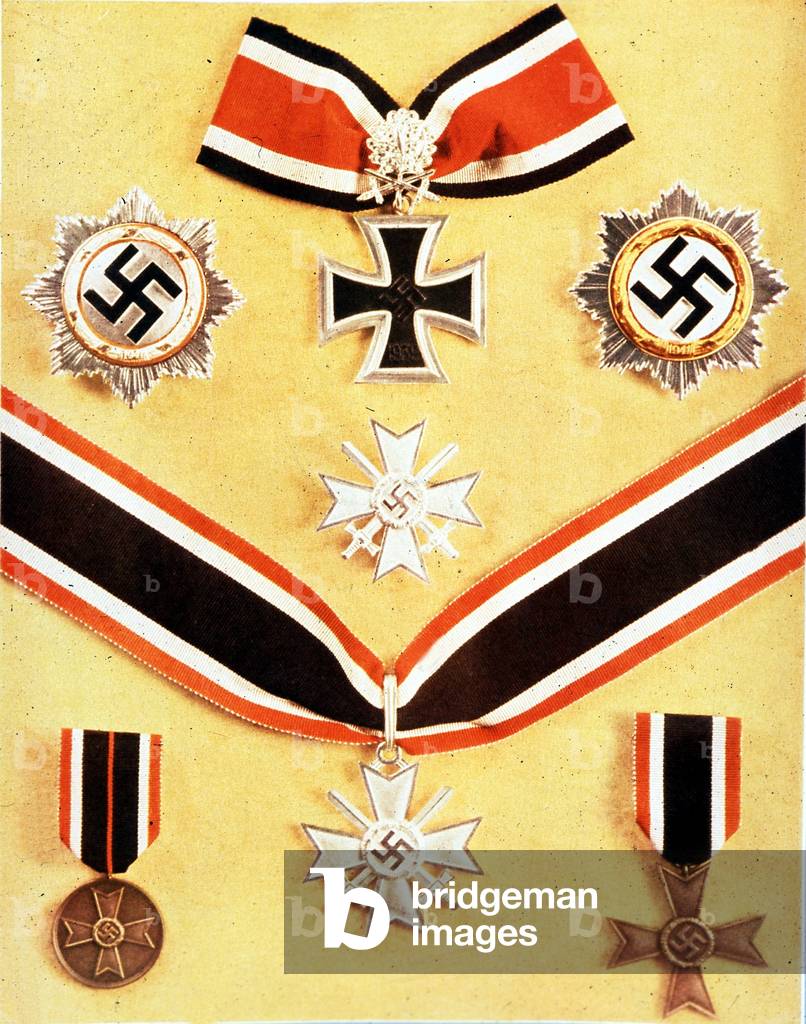 German medals during the war (photo)