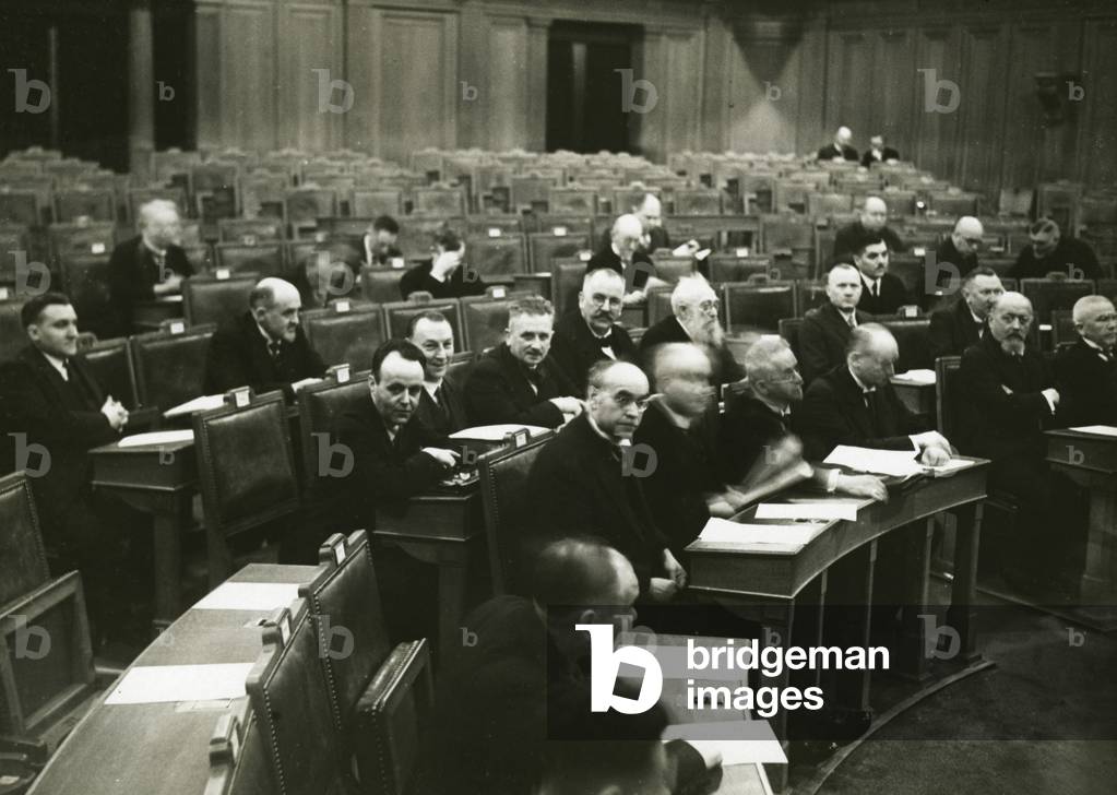 The Prussian State Council, around the 1920s