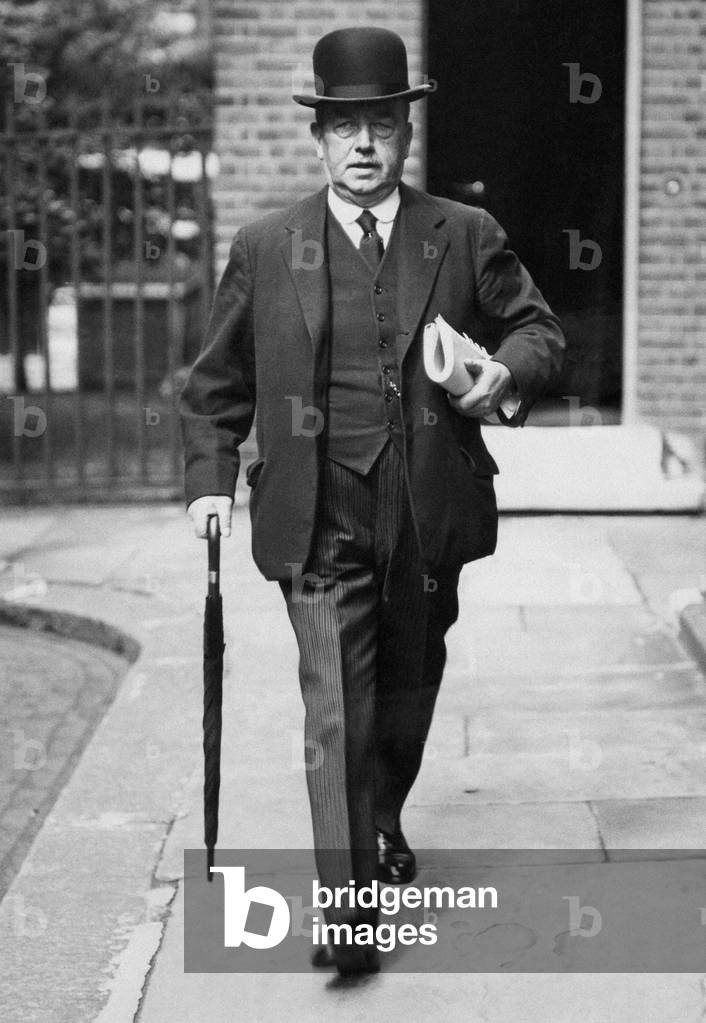 Arthur Henderson, 1931 (b/w photo)