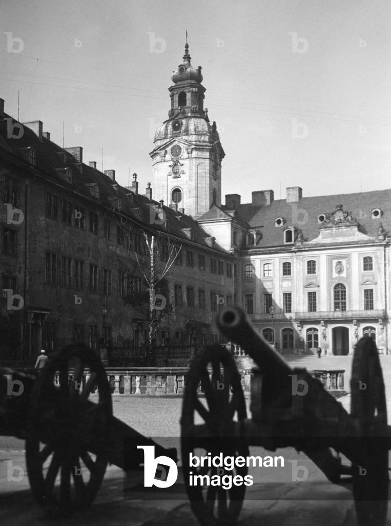 Heidecksburg in Rudolstadt, Thuringia, 1936