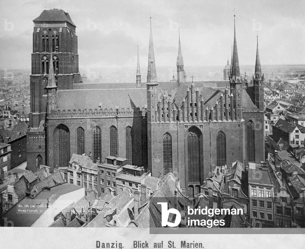 The Church of St. Mary in Gdansk