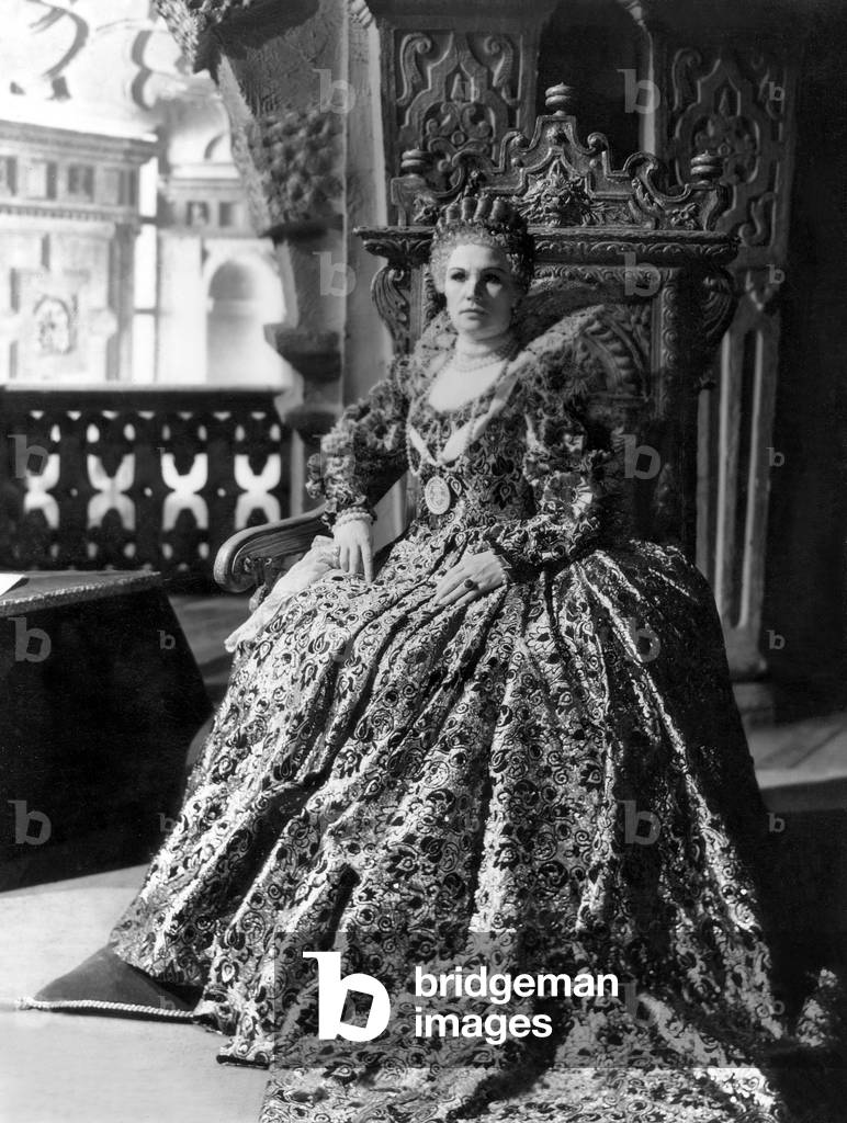 Maria Koppenhoefer in 'The heart of the Queen', 1940 (b/w photo)
