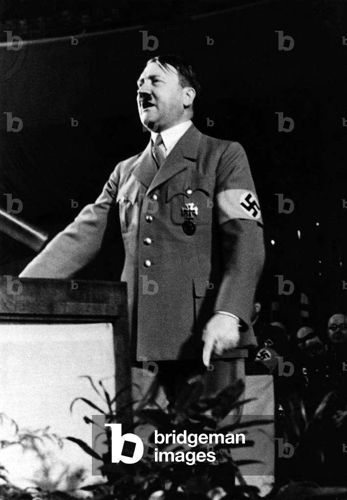 Adolf Hitler, 1937/38 (b/w photo)