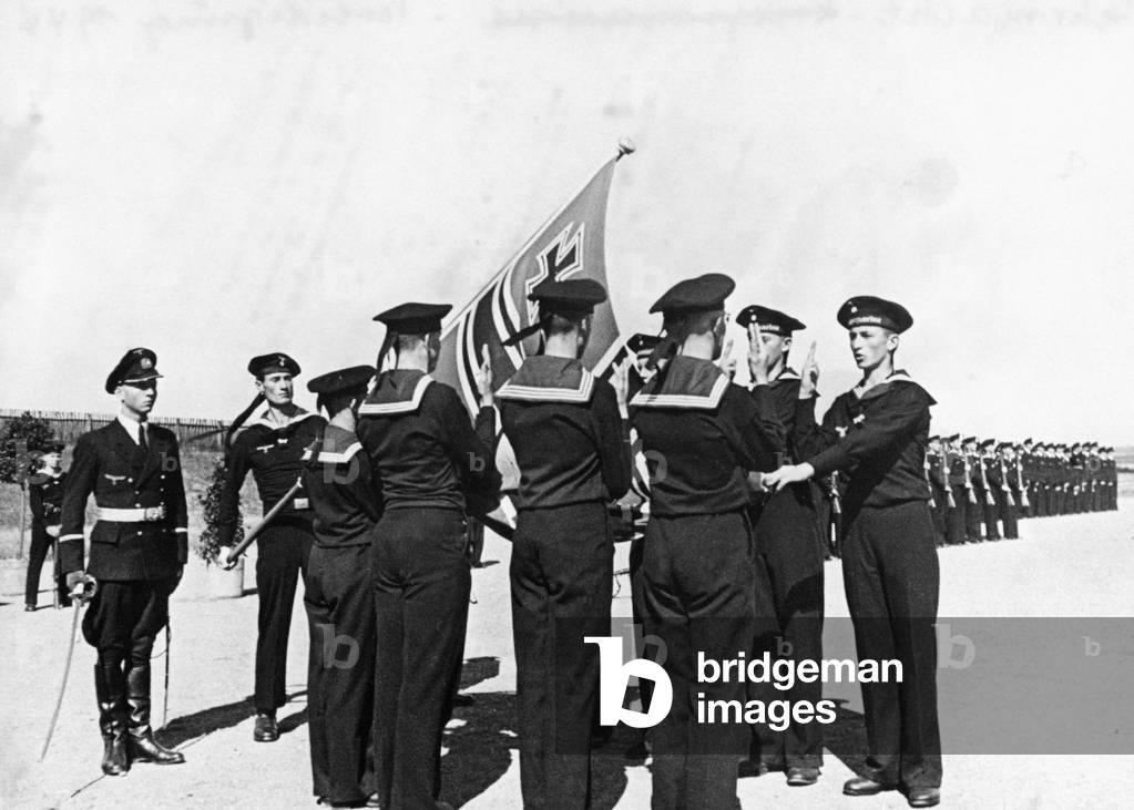 Swearing-in of recruits of the Kriegsmarine, 1944