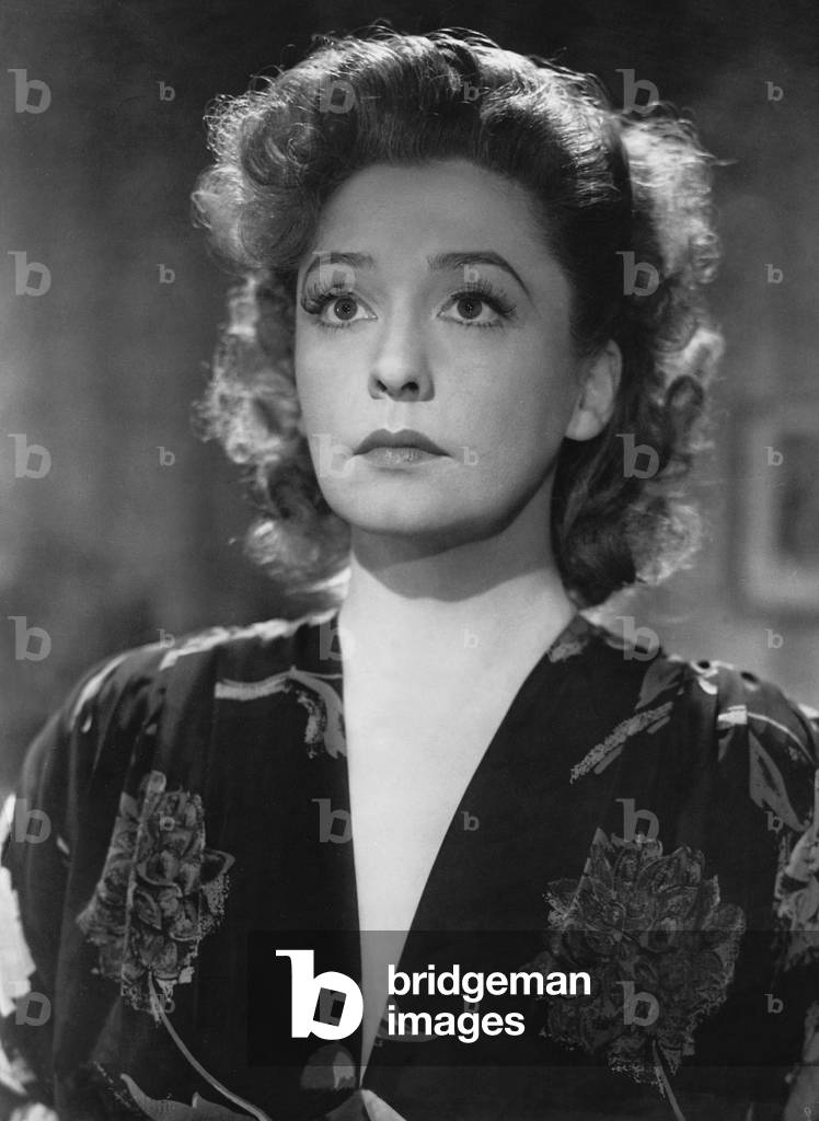 Zarah Leander in 'The big love', 1942 (b/w photo)
