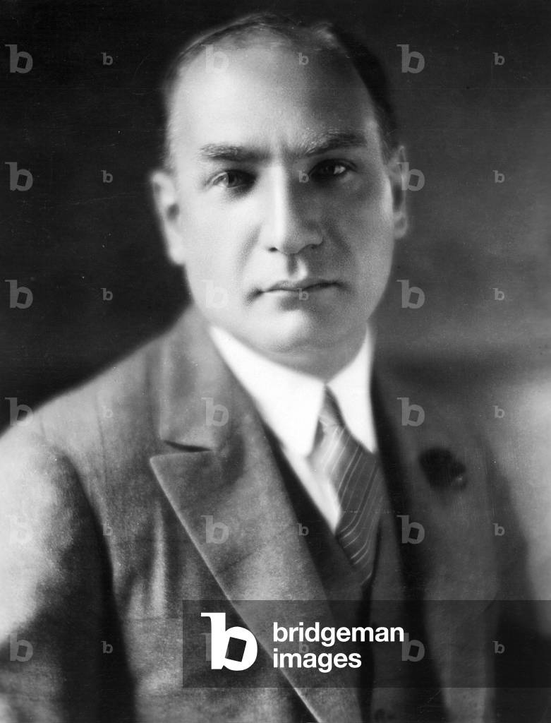 Major Albert Warner, 1929 (b/w photo)