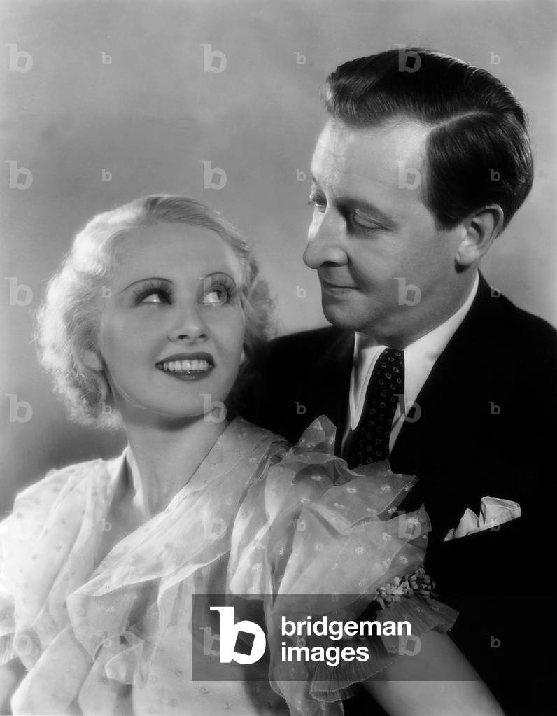 Fritz Odemar and Dorit Kreysler in 'Where is the happiness' (b/w photo)