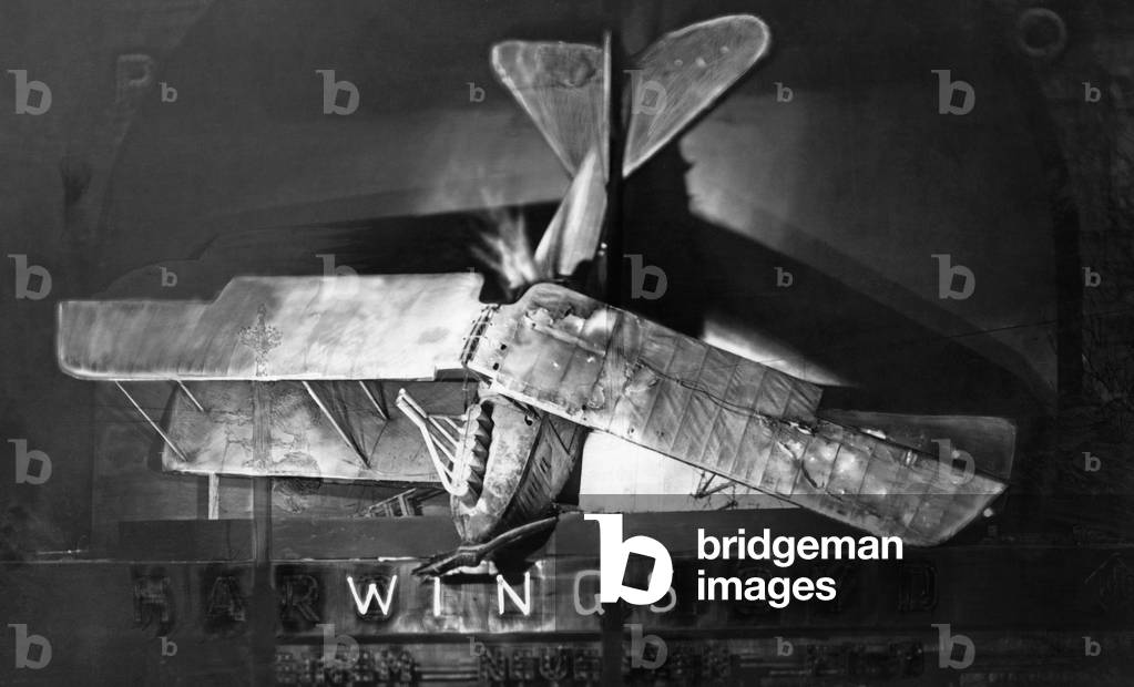 Airplane model from the movie Wings, 1927