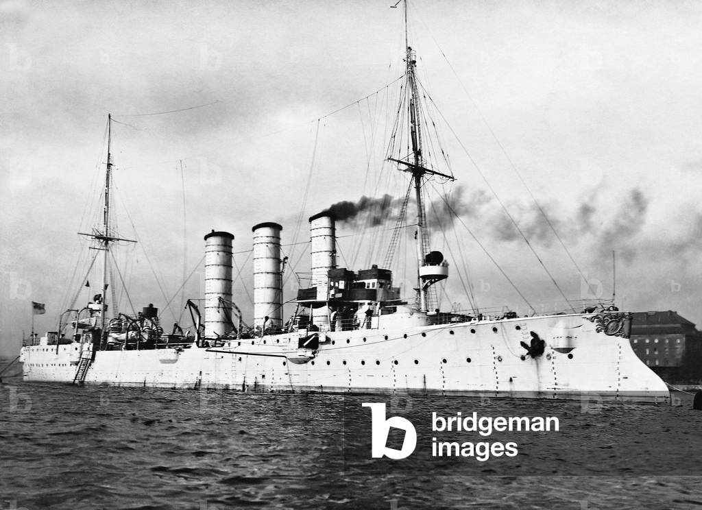 SMS Munich (b/w photo)