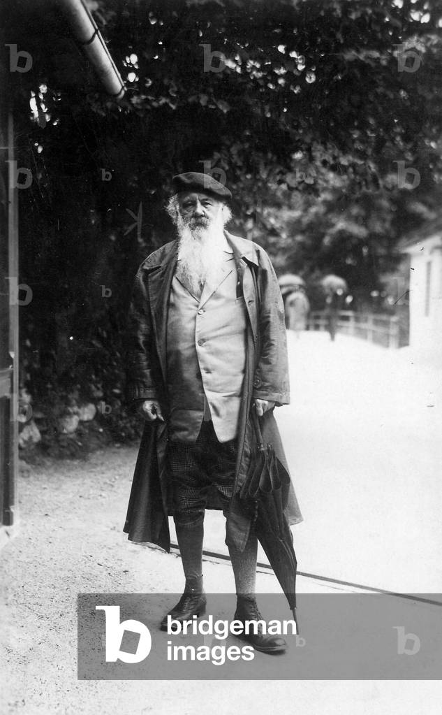 Hermann Bahr, 1902 (b/w photo)