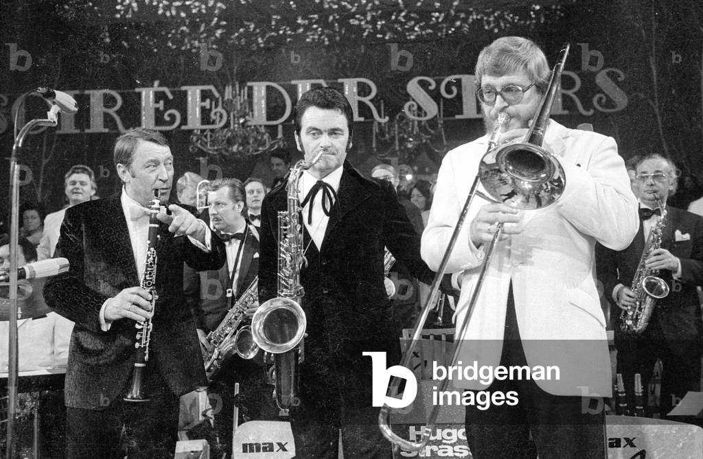 Film Ball Munich 1971 (b/w photo)