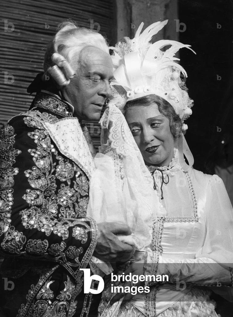 Paul Hartmann and Kaethe Dorsch (b/w photo)