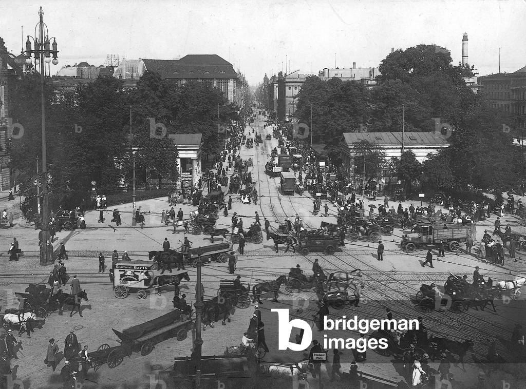 Potsdamer Platz, 1919 (b/w photo)