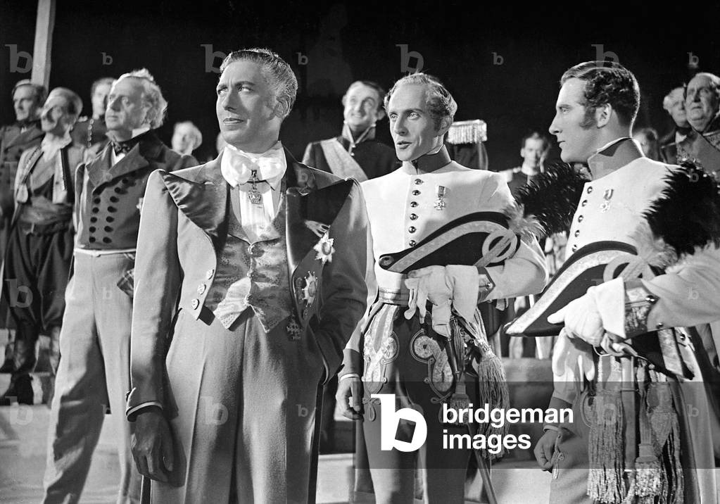 Willy Birgel and Wolf Dietrich in 'Fanny Elssler', 1937 (b/w photo)