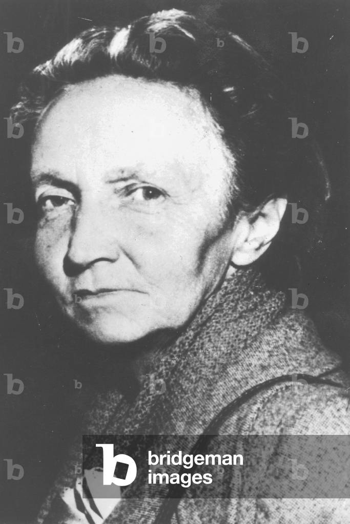 Irene Juliot Curie (b/w photo)