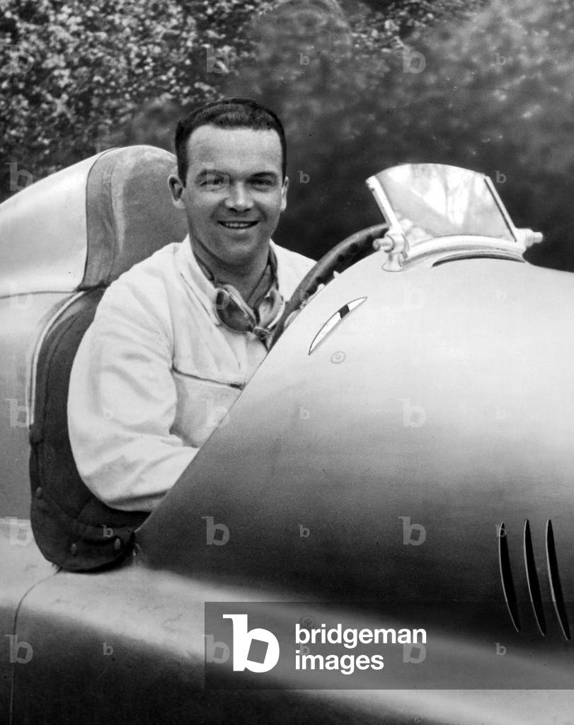 Rudolf Caracciola, 1935 (b/w photo)