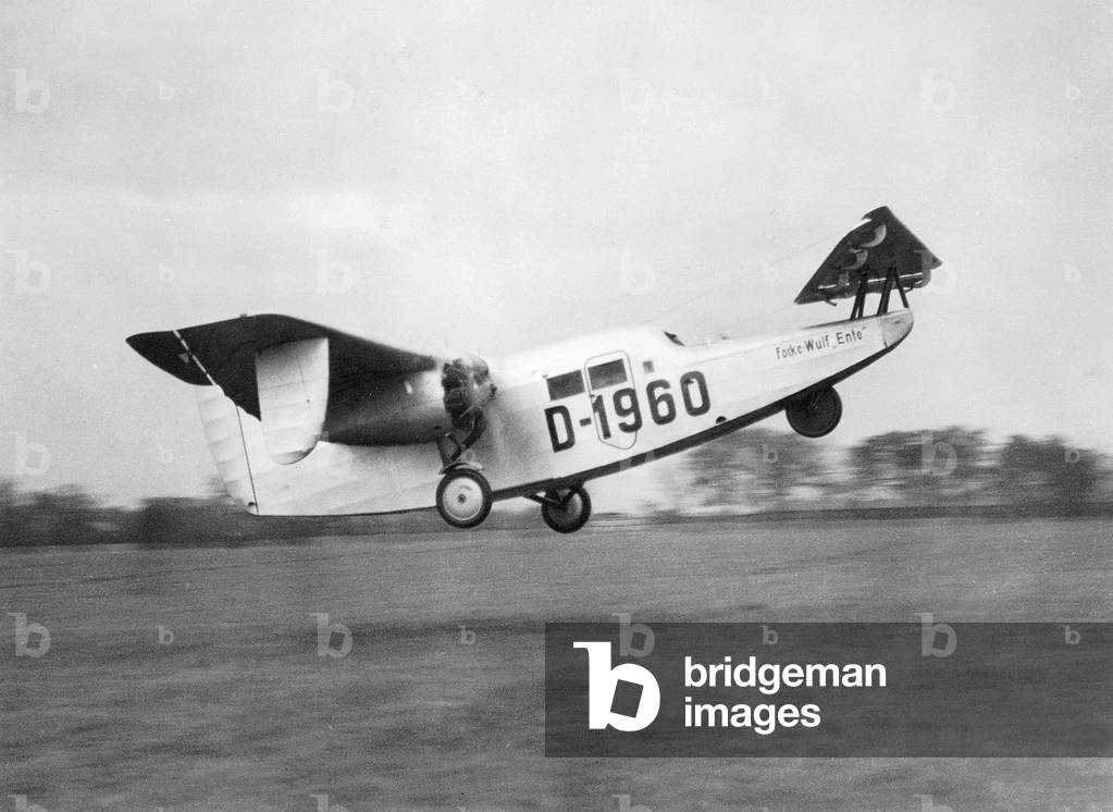 Focke Wulf F-19 'duck' (b/w photo)