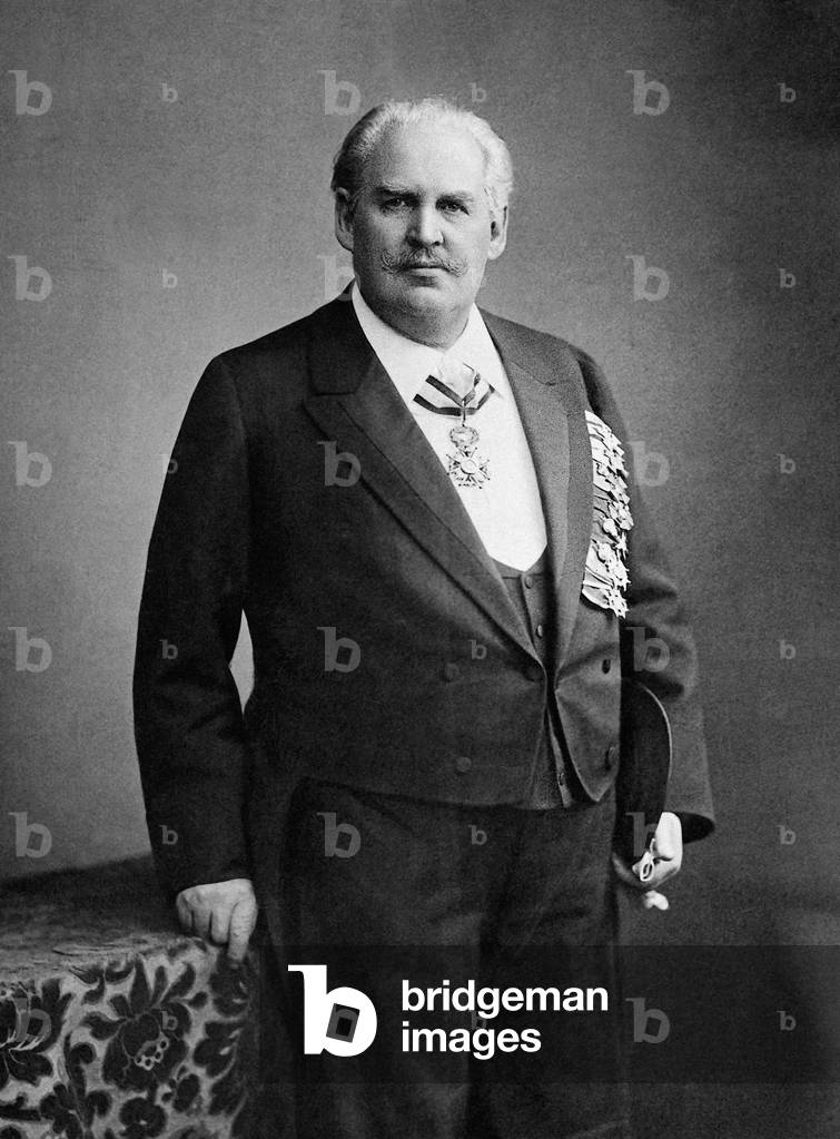 Carl Bechstein (b/w photo)
