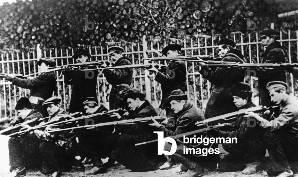 Exercise of the Red Guards, 1917