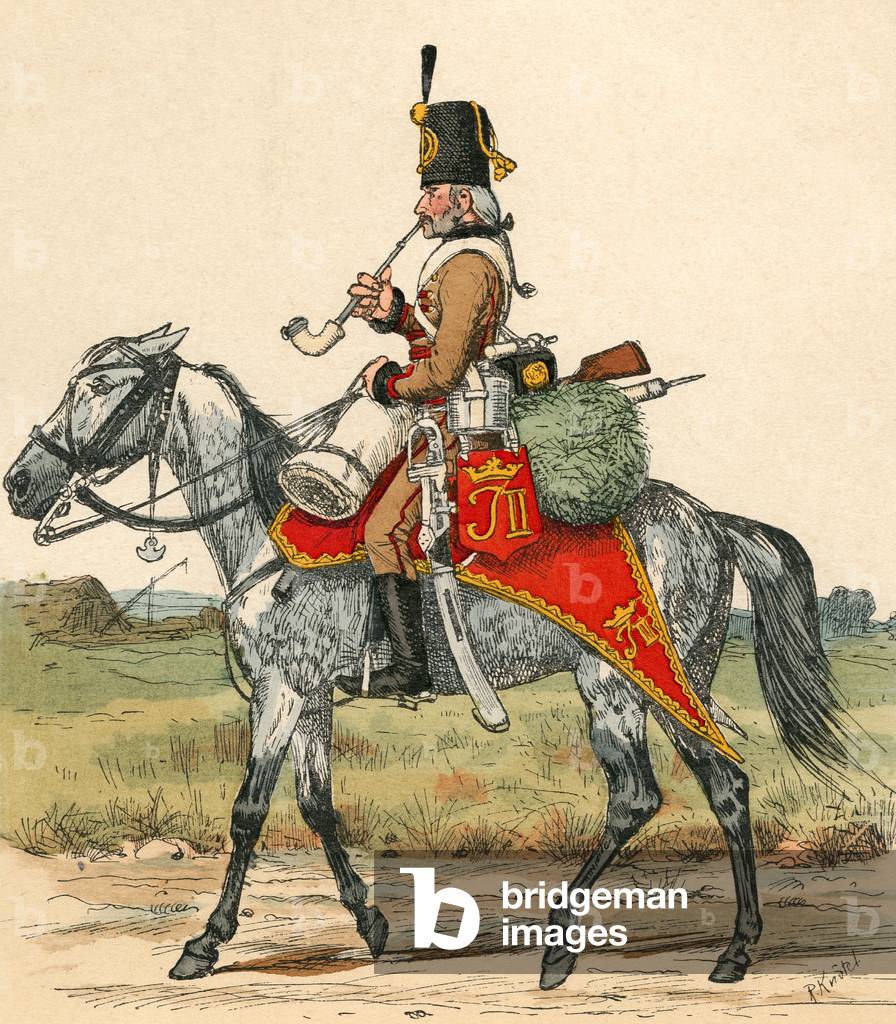 Hussar from Brentano's Slavonic-Croatian border volunteer corps (photo)