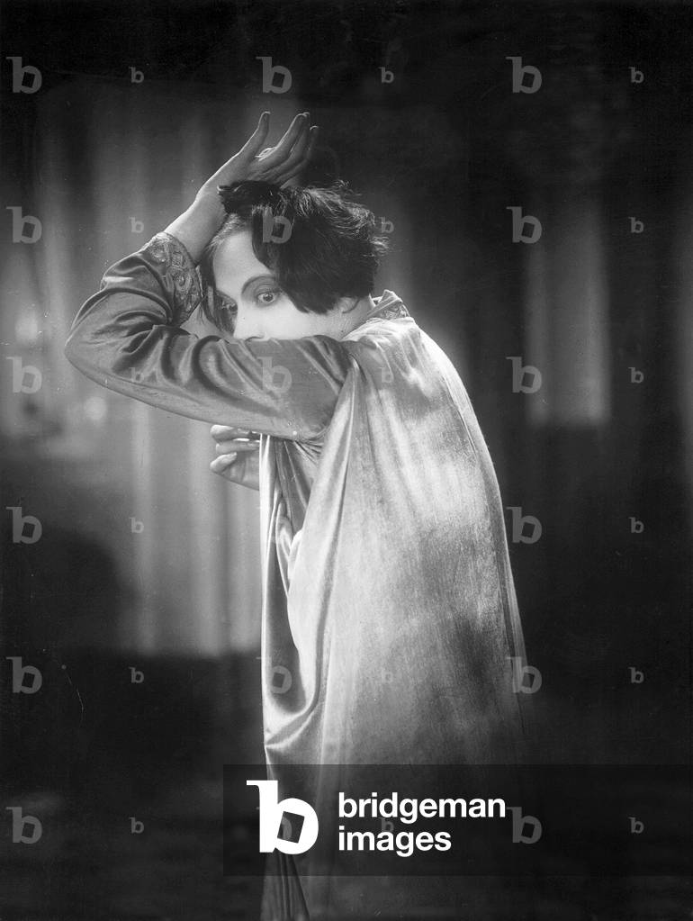 Asta Nielsen in 'Laster der Menschheit', 1927 (b/w photo)