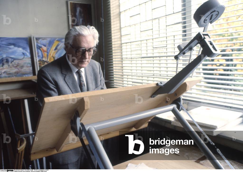Konrad Zuse, October 1984 (photo)
