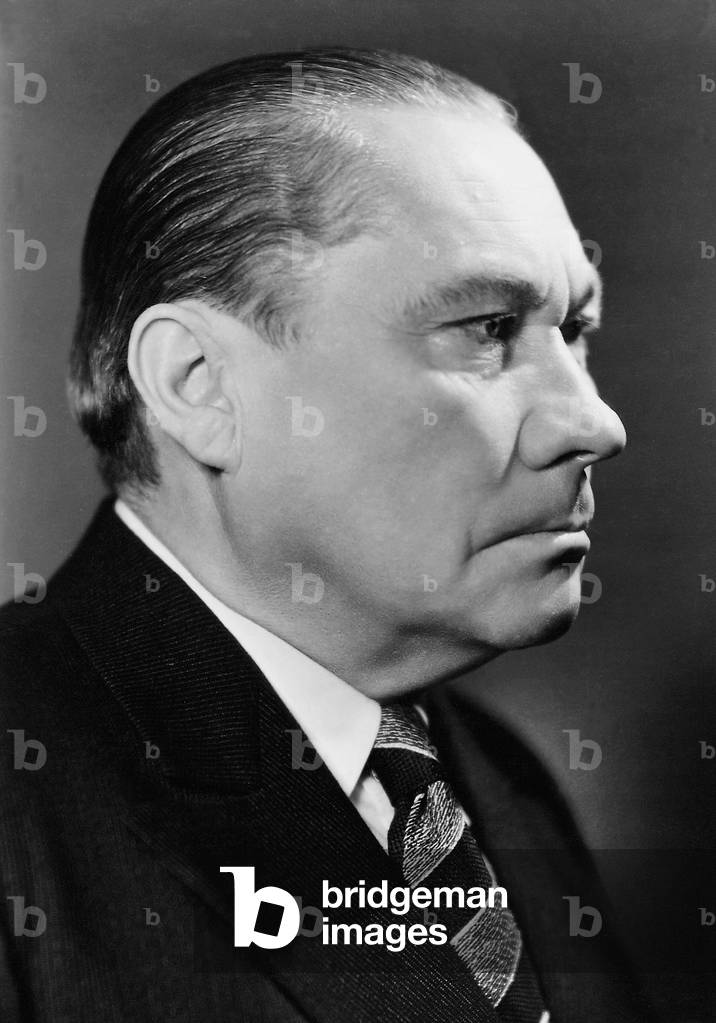 Paul Wegener in 'Inge and the millions', 1933 (b/w photo)