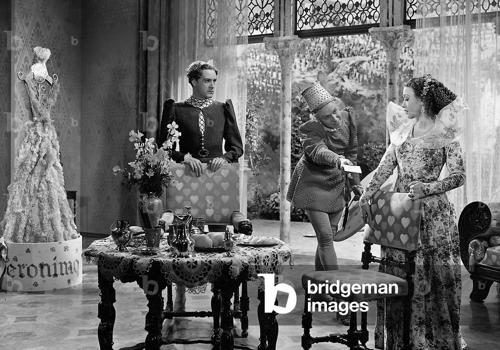 Willy Fritsch, Helmut Weiss and Heli Finkenzeller in 'Boccaccio', 1936 (b/w photo)