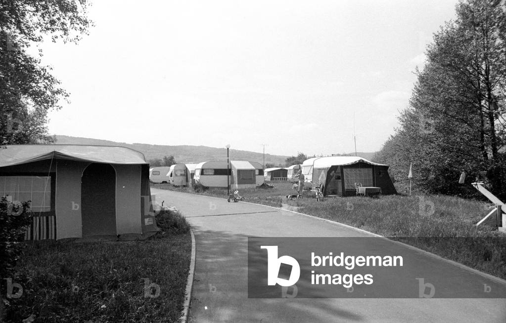 Holiday in the Roehn, 1974 (b/w photo)
