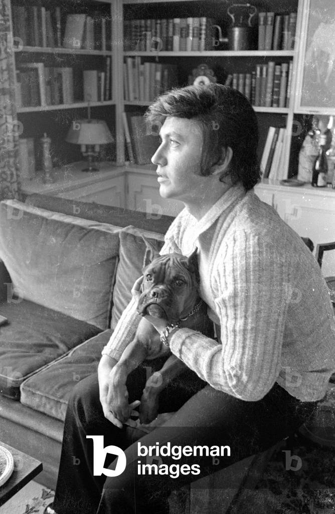 Rex Gildo, 1971 (b/w photo)