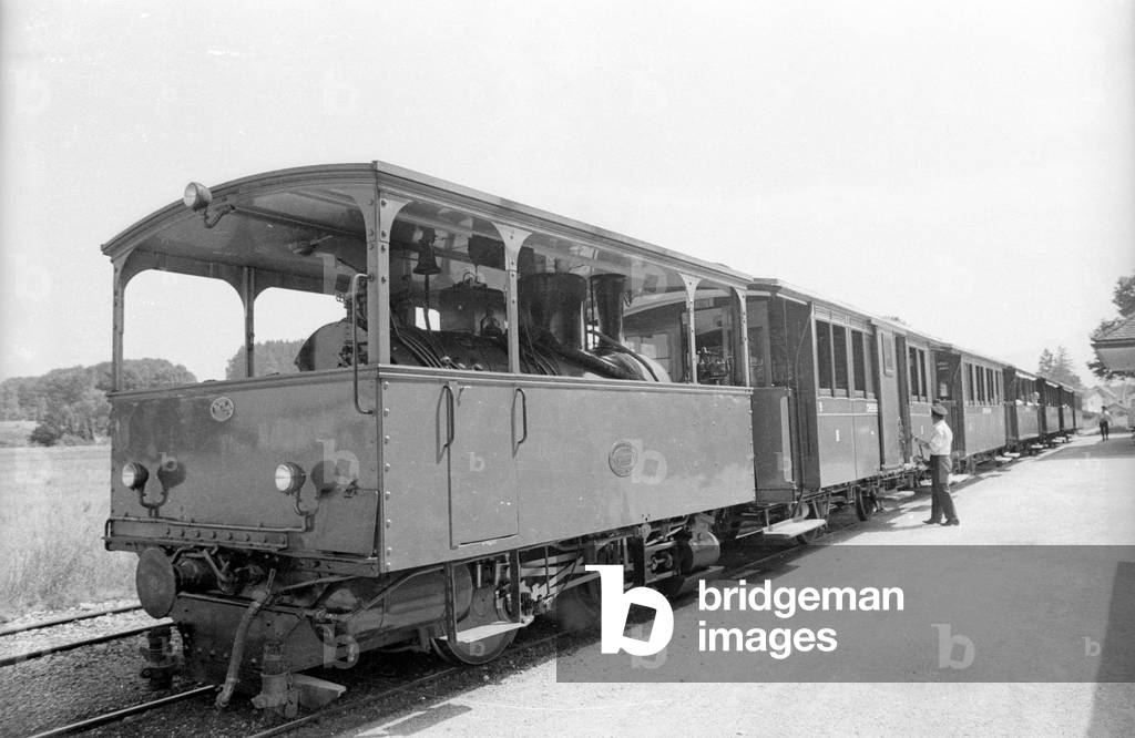 Chiemsee Railway, 1974 (b/w photo)